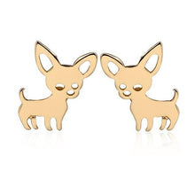 Load image into Gallery viewer, Chihuahua Love Earrings
