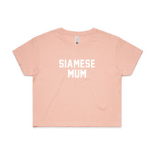 Load image into Gallery viewer, Breed Specific Cat Mum Crop T-Shirt
