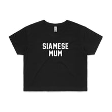 Load image into Gallery viewer, Breed Specific Cat Mum Crop T-Shirt