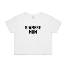 Load image into Gallery viewer, Breed Specific Cat Mum Crop T-Shirt