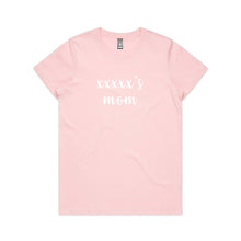 Load image into Gallery viewer, [name]'s mom (thick cursive) Classic T-Shirt