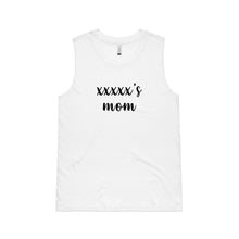 Load image into Gallery viewer, [name]'s mom (thick cursive) Ladies Tank