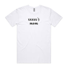 Load image into Gallery viewer, [name]'s mom (thick cursive) Unisex T-Shirt