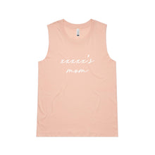 Load image into Gallery viewer, [name]'s mom (thin cursive) Ladies Tank